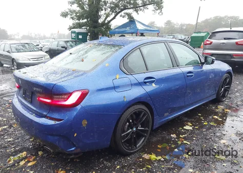 2021 BMW 330I xDrive из США, поврежденный, VIN 3MW5R7J07M8B73106